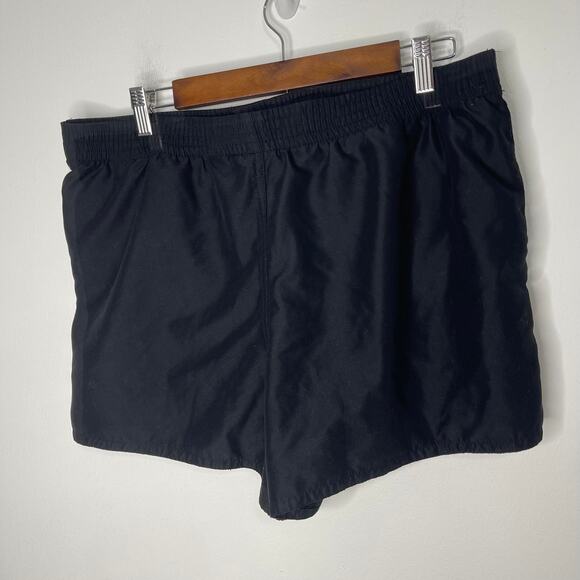 Croft and Barrow size 14 shorts women's black athletic pull on pull-on lined - Picture 5 of 13